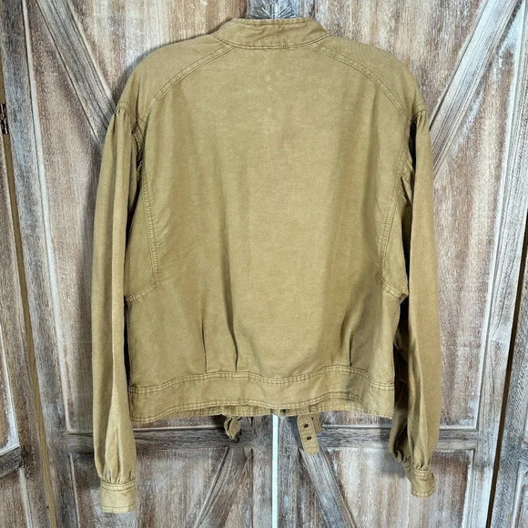 Free People Poet Jacket in Fawn - Picture 4 of 6